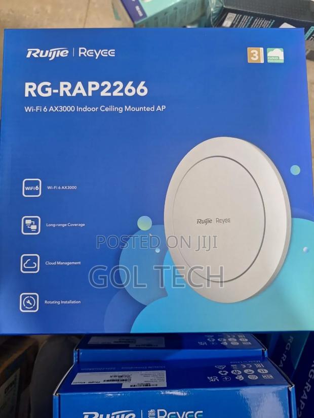 Rg-Rap2266 Wi-Fi 6 Ax3000 Indoor Ceiling-Mount Access Point · Photo 1