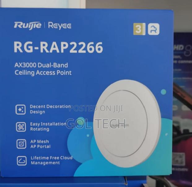 Rg-Rap2266 Wi-Fi 6 Ax3000 Indoor Ceiling-Mount Access Point · Photo 2