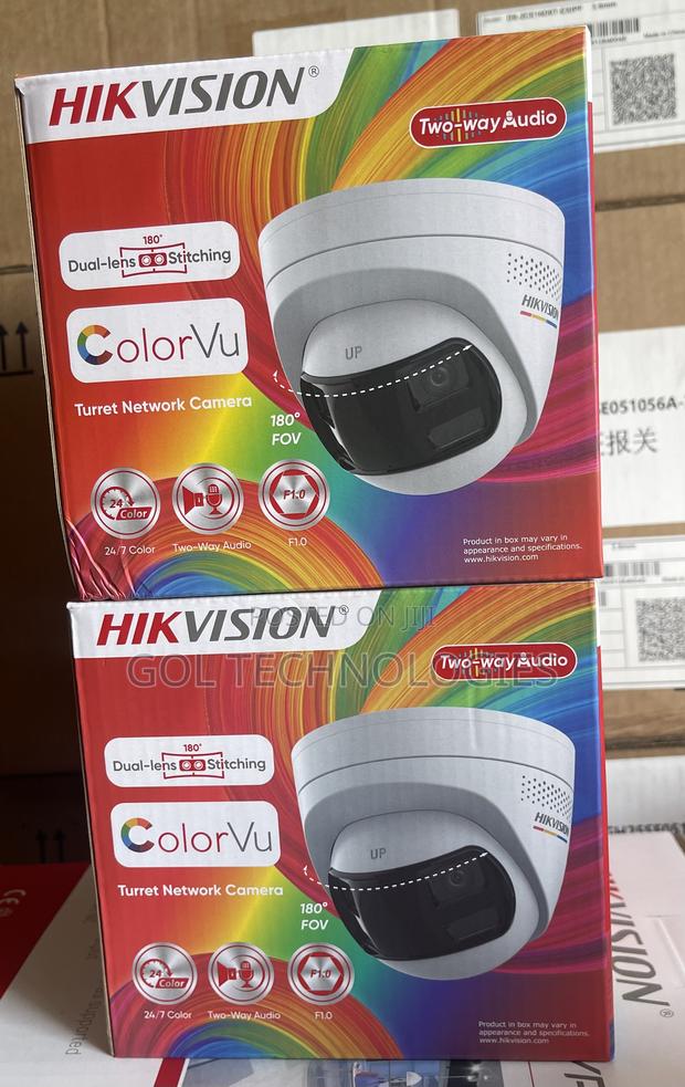 Hikvision 6mp Dual Lens Stitching Ip Ds-2cd1367g2hp-Liuf/SRB · Photo 2