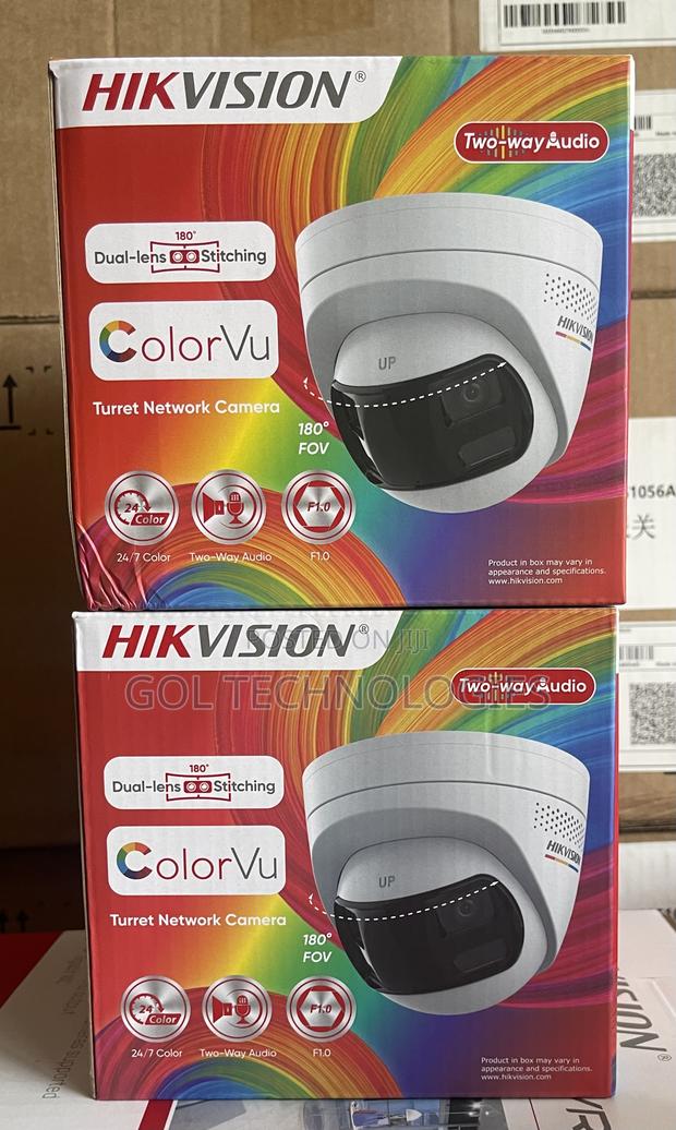 Hikvision 6mp Dual Lens Stitching Ip Ds-2cd1367g2hp-Liuf/SRB · Photo 1