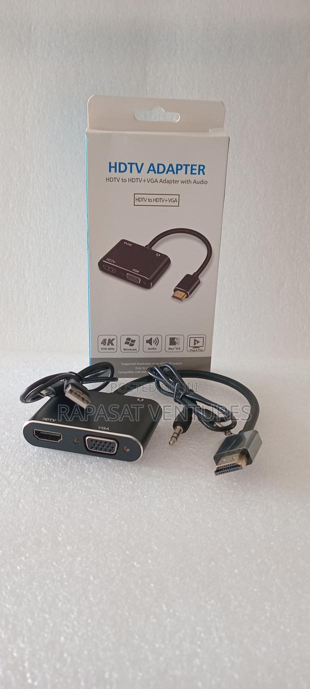 Hdmi Male to Vga Hdmi Female Adapter · Photo 1
