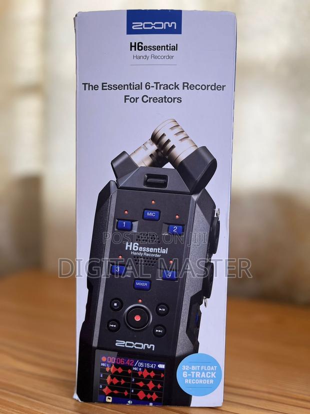 Zoom H6essential 6-track 32bit Float Portable Audio Recorder · Photo 1