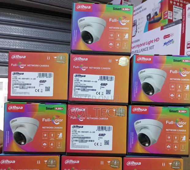 Dahua 4mp Ip Camera Color With Audio Dh-Ipc-Hdw1439t1-a-Led · Photo 1