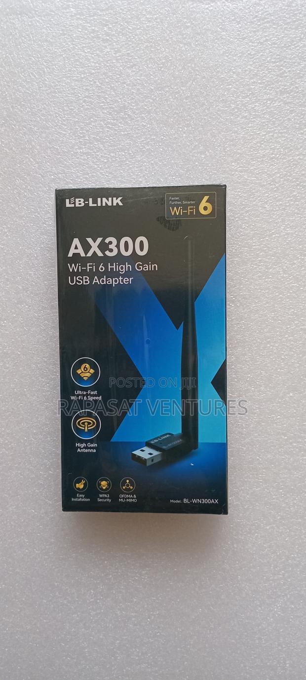 Lb-Link Ax300 Wifi 6 Usb Adapter With Antenna · Photo 1