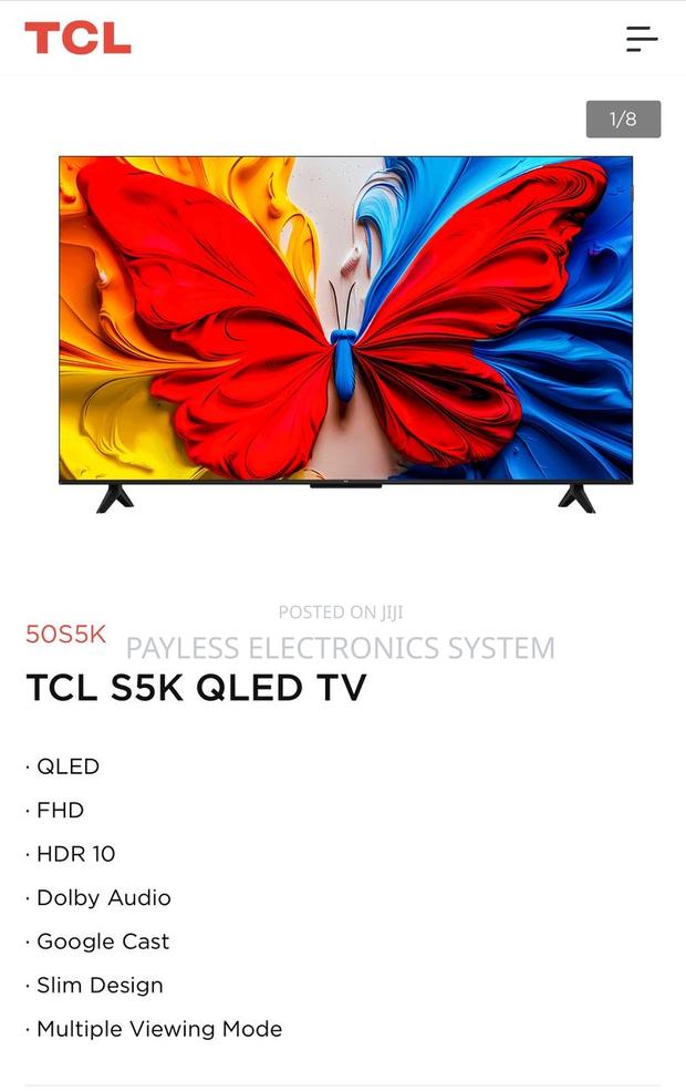 TCL S5k- Qled 50inch Google Tv · Photo 2