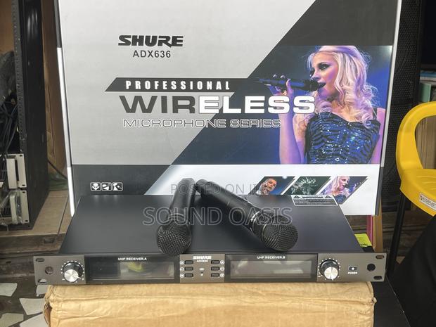 Shure Adx636 Dual Wireless Microphone · Photo 1