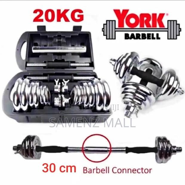 Pure Metal Dumbbell 20kg · Photo 2