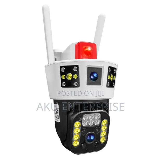 Security Camera Dual Lens Waterproof 360 Rotation · Photo 1