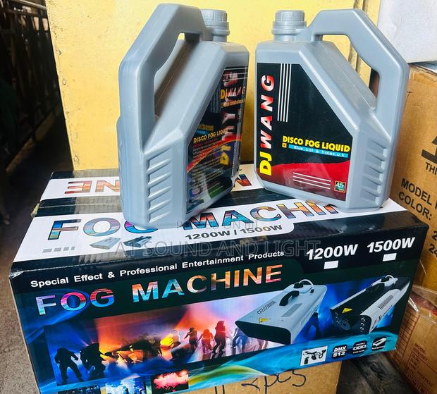 Fog / Smoke Machine [1500w] and Liquid Set · Photo 1