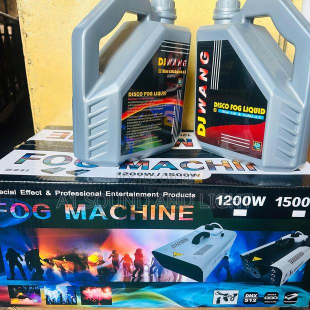 Fog / Smoke Machine [1500w] and Liquid Set · Photo 2
