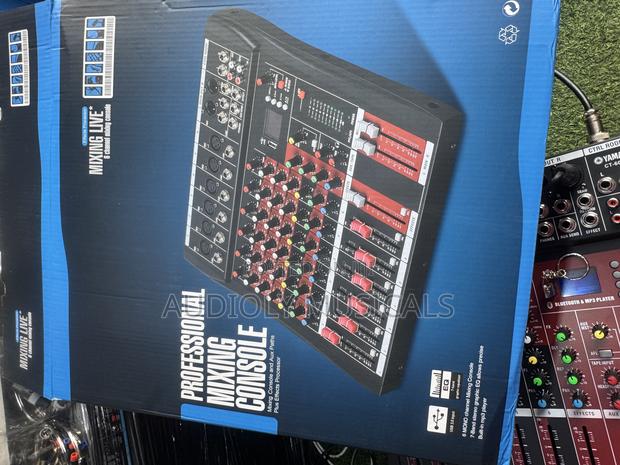 Professional Mixing Console 6- Channel With Sound Card · Photo 3