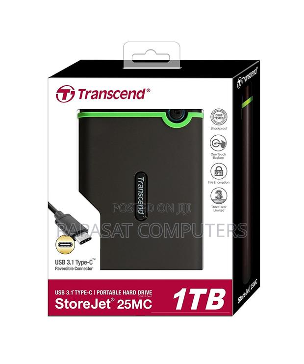 Transcend 1tb External Hard Drive · Photo 1