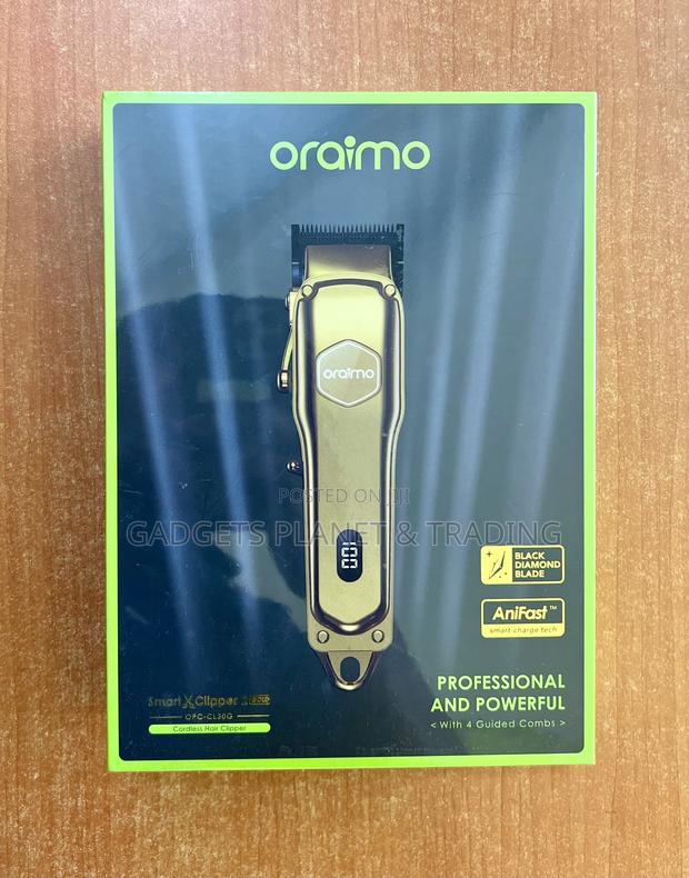 Oraimo Professional Hair Smart Clipper2 Gold Version - Cl30g · Photo 1