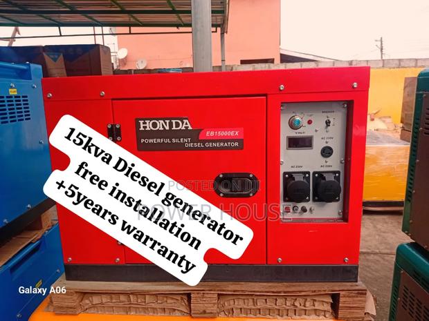 Fresh Energy Honda Diesel Generator 15kva Silent · Photo 1