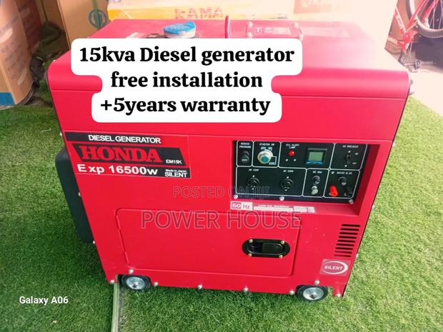 Power Navigator Honda Diesel Generator 15kva Silent · Photo 1