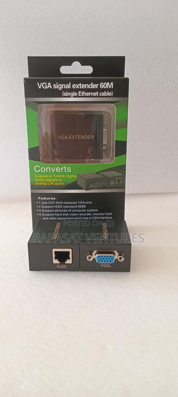 Vga Extender 60m With Ethernet Cable · Photo 1