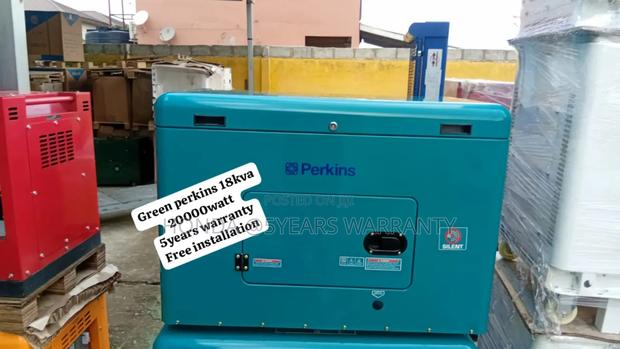 Guaranteed Green 18kva 20000watt Perkins Generator 18kva · Photo 1
