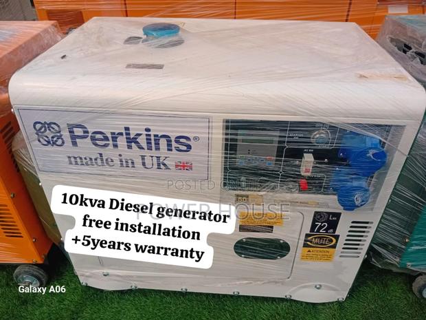 Energetic Dynamo Flow Perkins Diesel Generator 15kva Silent · Photo 1