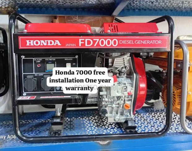 Light on Life on Honda 7000watts Diesel Generator 10kva · Photo 1