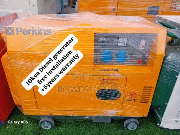 Power Zone Perkins Diesel Generator 10kva Silent · Photo 1