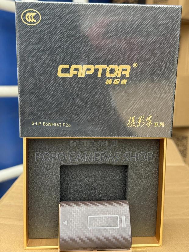 Captor E6nh Battery For Canon R6, R6ii, R5, R5c, R5 Ii Etc · Photo 2