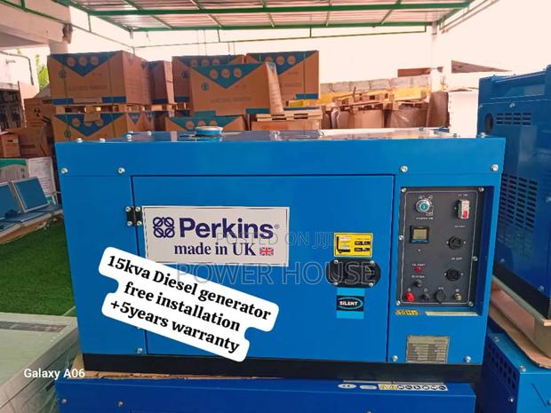 Power Flex Perkins Diesel Generator 10kva Silent · Photo 1