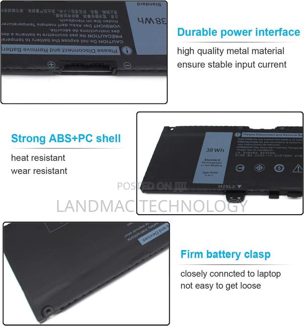 Laptop Battery F62g0 Dell Inspiron 13 5370, 7370, 7373, 7380 · Photo 3