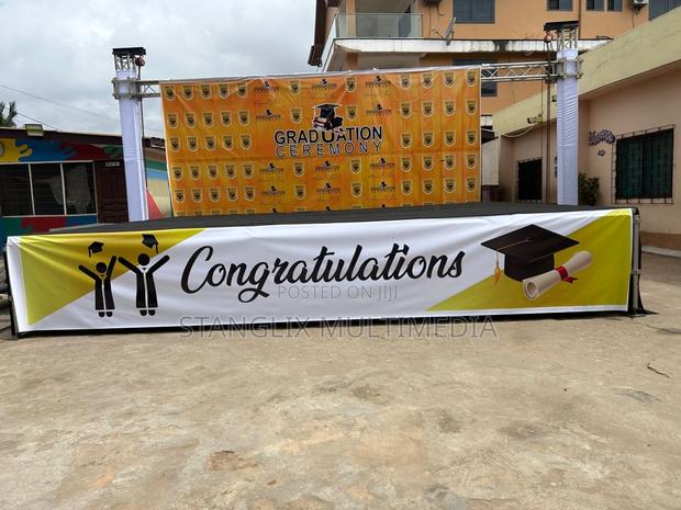 Graduation Stage And Backdrop · Photo 1
