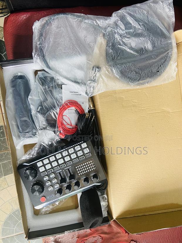 Live-Streaming Microphone Set With Sound Card Studio Recordi · Photo 2