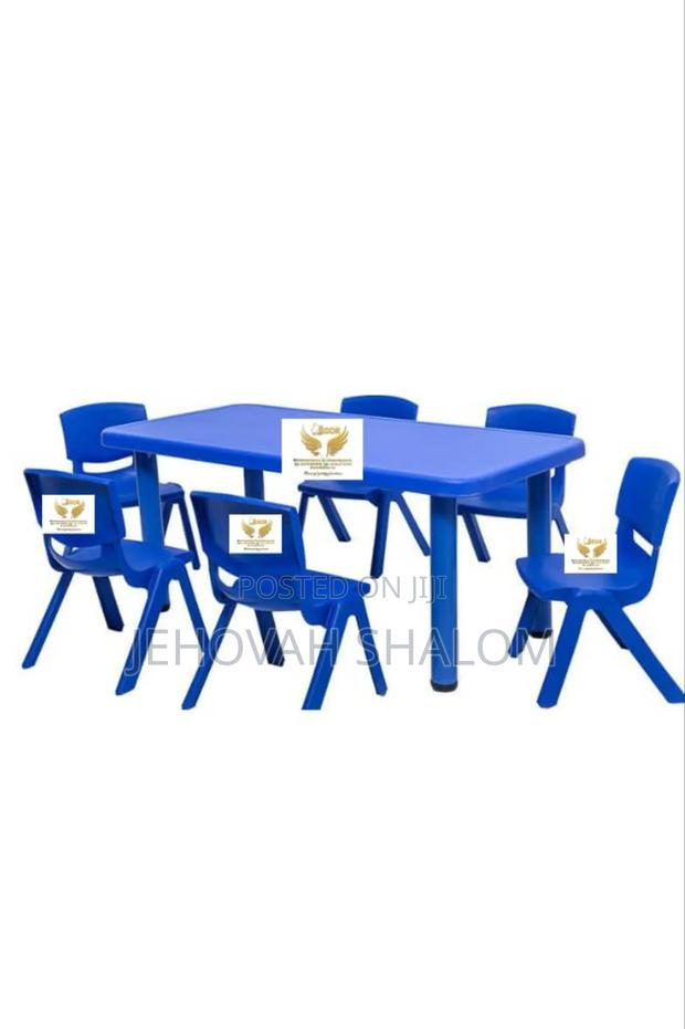 Blue Pre School Table and Chairs Available for Sale · Photo 1