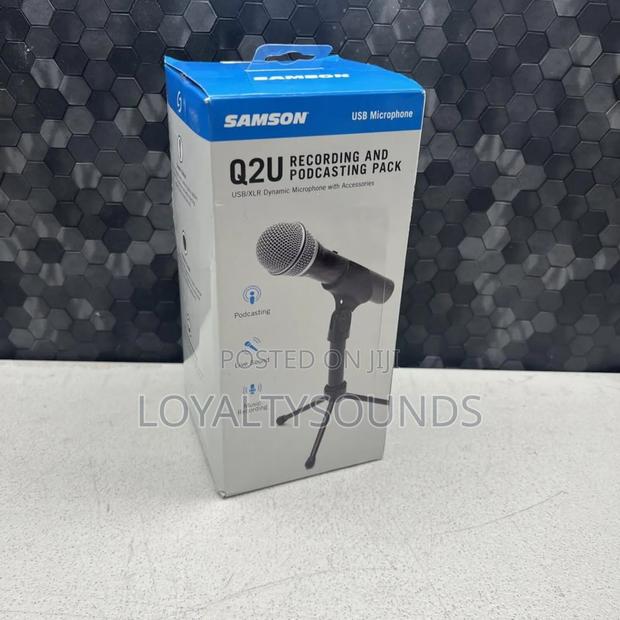 Samson Q2u Usb/XLR Dynamic Microphone · Photo 1