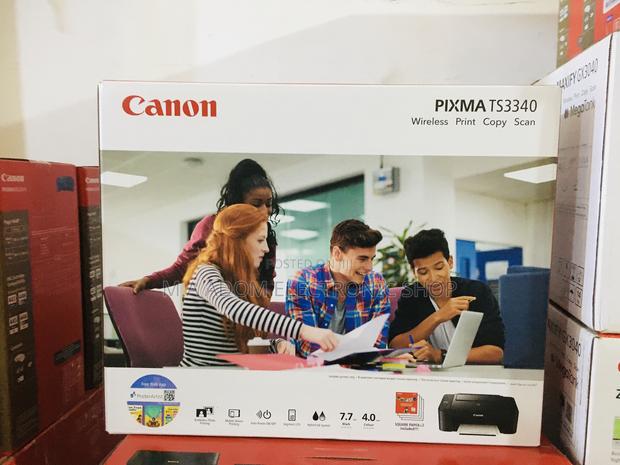 Original Canon Ts3340 Wireless Copy Print Scan Printer · Photo 1