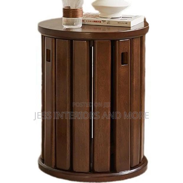 Side Table 4-in-1 Multifunctional Solid Wood · Photo 3