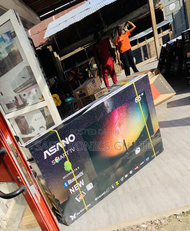 Order Quality Asano Android Smart Uhd Led Black Tv · Photo 2