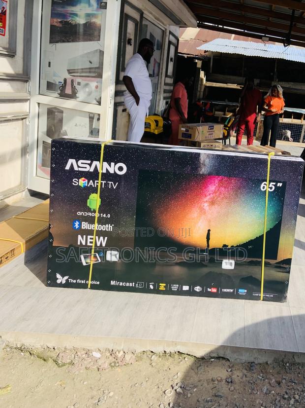 Order Quality Asano Android Smart Uhd Led Black Tv · Photo 1