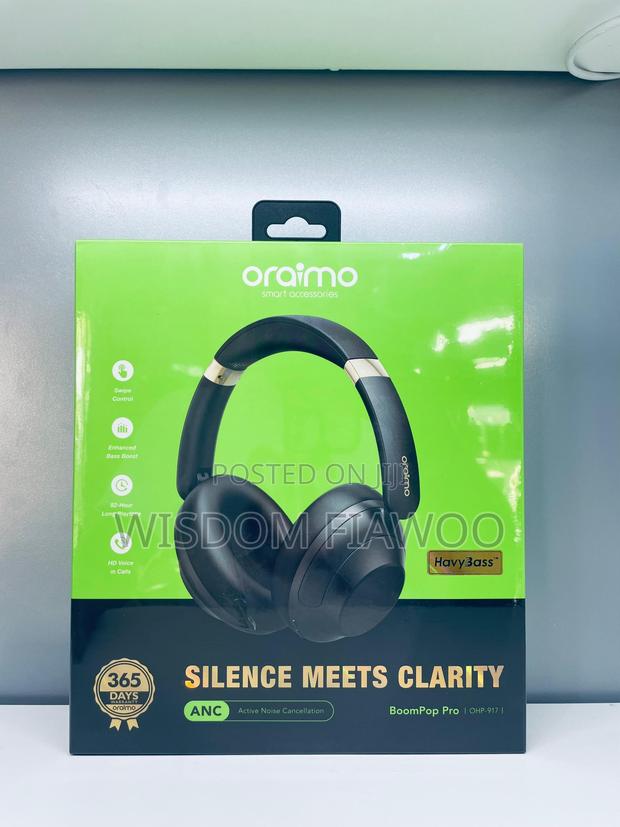 Oraimo Boompop Pro Anc Over-Ear Headphones · Photo 1