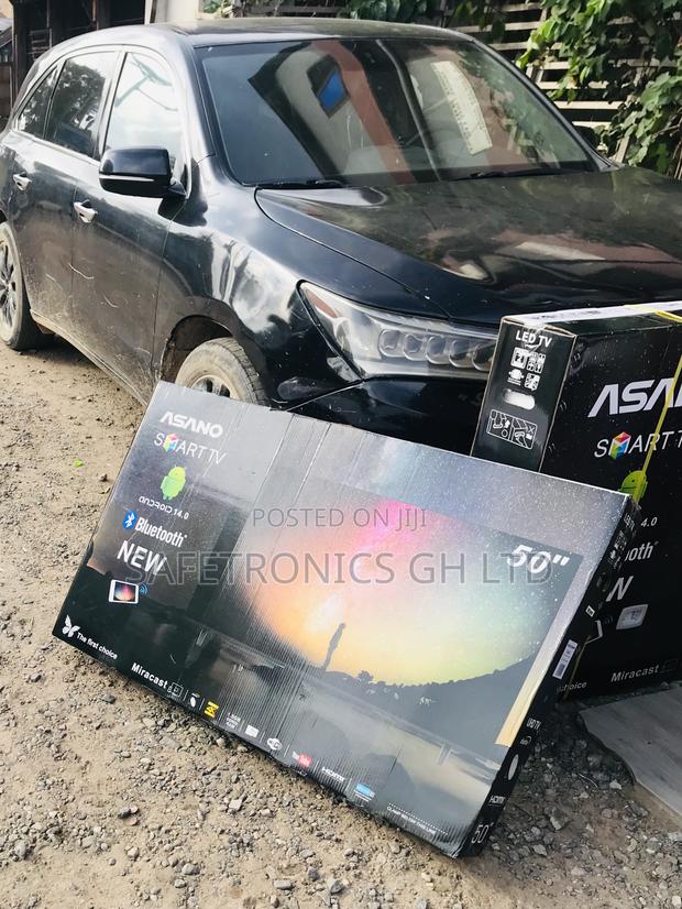Original Asano 50 Inch Android Smart Led Frameless Tv · Photo 1