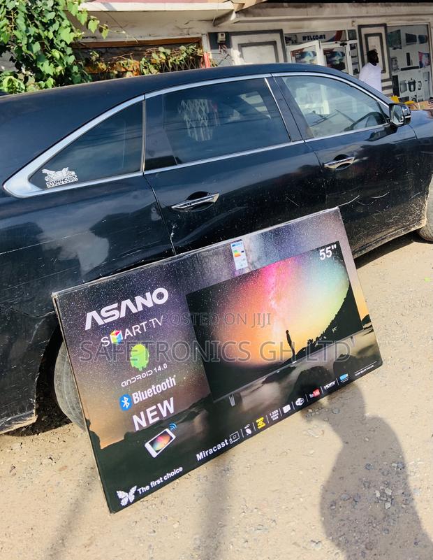 Original Asano 50 Inch Android Smart Led Frameless Tv · Photo 2