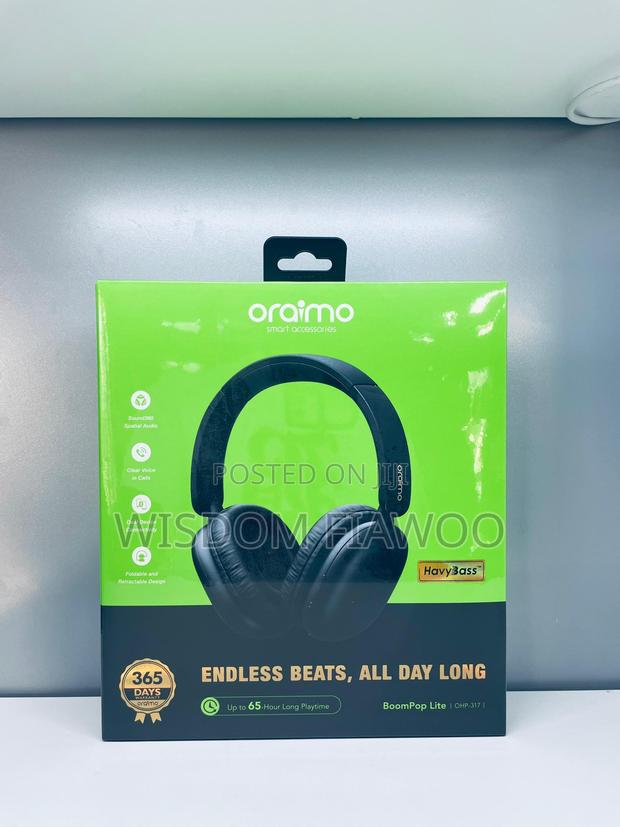 Oraimo Boompop Lite Enc Over-Ear Wireless Headphones · Photo 1