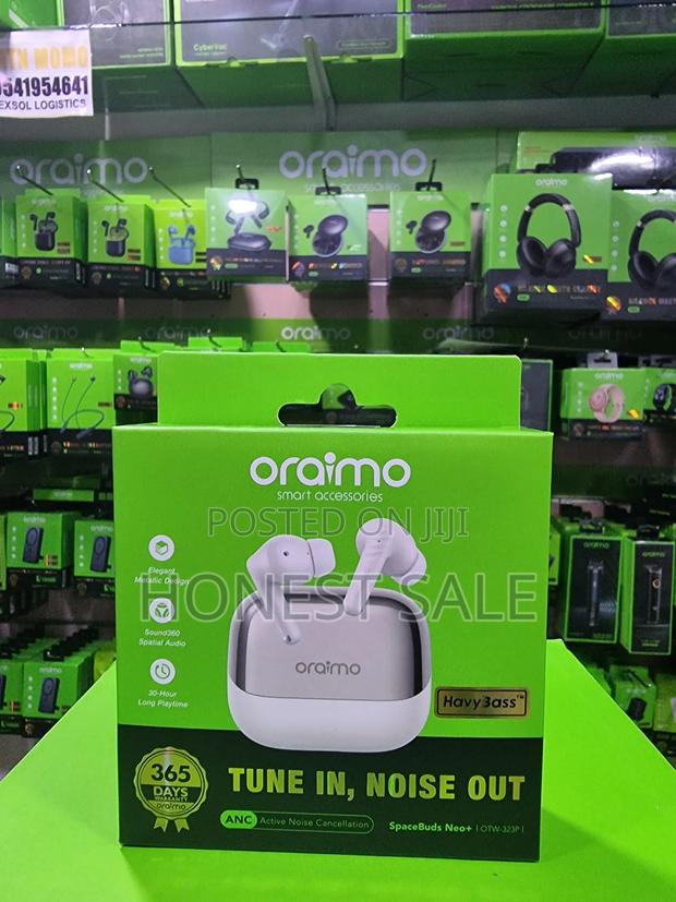 Oraimo Spacebuds Neo+ Anc Spatial True Wireless Earphones · Photo 1