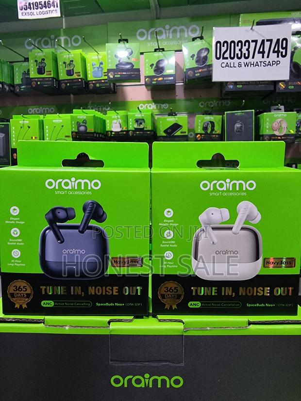 Oraimo Spacebuds Neo+ Anc Spatial True Wireless Earphones · Photo 2