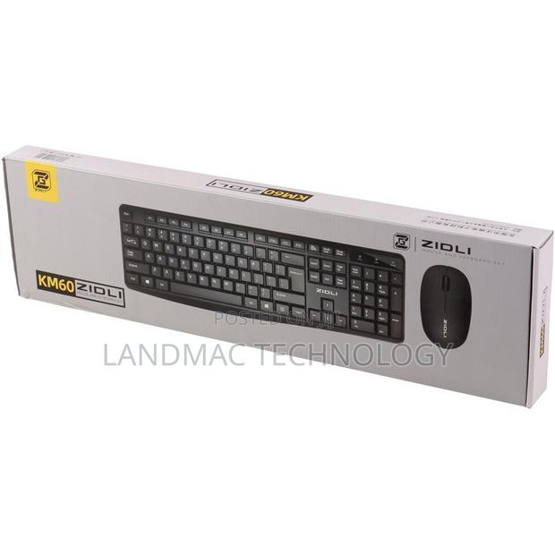 Wireless Keyboard and Mouse Km60 Zidli · Photo 1
