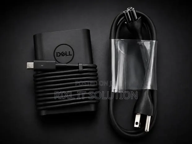 Original Dell 65W USB Type-C Laptop Charger Adapter – Fast Charging · Photo 1