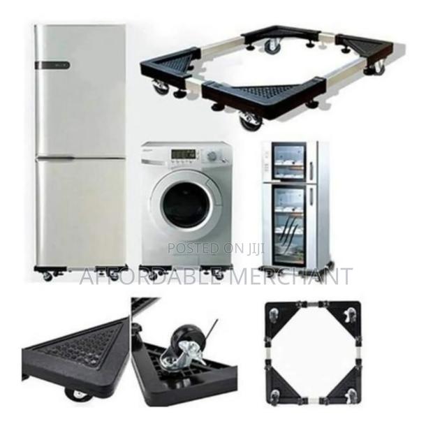 Adjustable Fridge Stand //Washing Machine Stand (138kg) · Photo 1