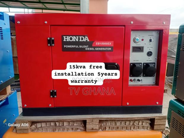 Consistent Power Peaceful Life Honda 15kva Diesel Generator · Photo 1