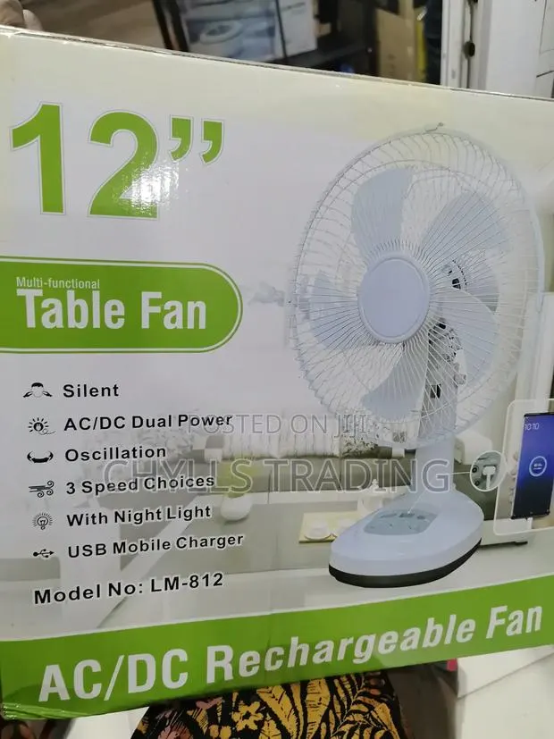Multi Functional Table Fan · Photo 1