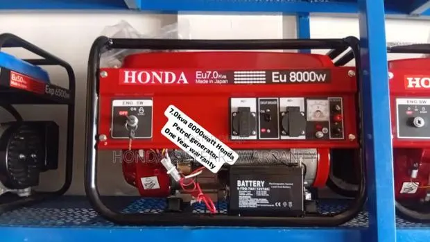 Keystart Honda 7.0kva 8000watt Petrol Generator Honda 7.0kva · Photo 1