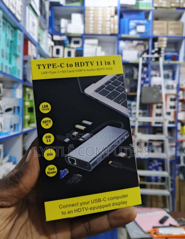Type C 11in1 Hub for (Macbook and Windows) · Photo 1