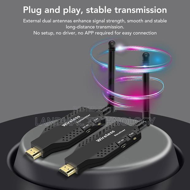 Hdmi Wireless 50 Meters Range Transmitter and Receiver , · Photo 2