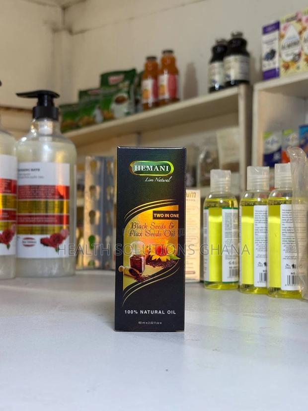 Natural Black Seed+Flax Seeds Oil(2 in One) · Photo 1
